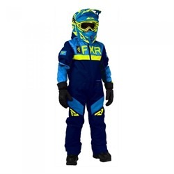 Комбинезон ДЕТСКИЙ FXR Helium с утеплителем Navy/Blue/Hi-Vis 203004-4540