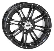 Диск литой для atv HD3 Black 12x7 (4/110), 5+2, +10, STI 12HD310