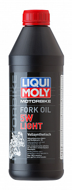 2716 Масло cинтетическое для вилок и амортизаторов для мотоциклов Liqui Moly Motorbike Fork Oil Light 5W 1 литр