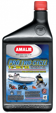 Масло моторное Amalie Pro 2-Cycle TC-W 3 RL 2T 1 литр