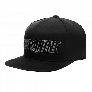 Бейсболка кепка 509 Five O Nine Flat Brim CVT Snapback с утеплителем, черная Black, размер ONE SIZE, F090139000-000-001