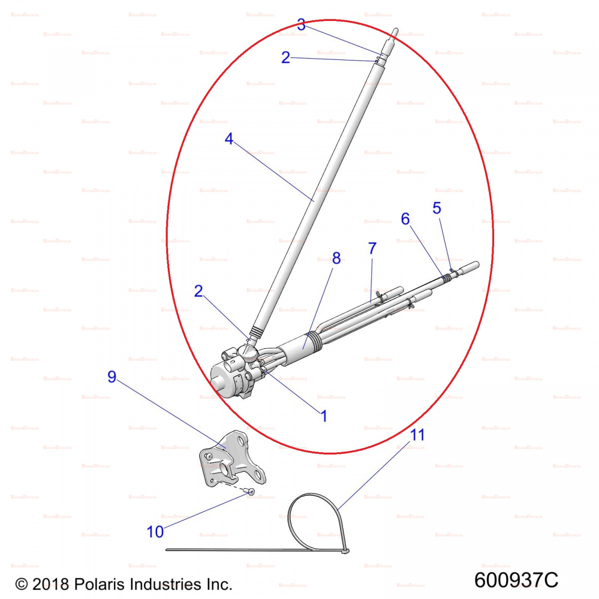 2521841 Маслонасос электрический для снегоходов Polaris 850 PATRIOT 2521841 - фото товара BoonDocker