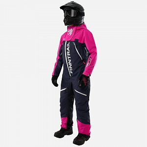 Комбинезон Finntrail Rachel 3851 DarkGreyPink черно-розовый размер XXS