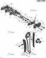 420936490 Башмак натяжителя цепи ГРМ для снегоходов Ski-Doo Rotax 1200 09-19 420936490 - фото товара BoonDocker