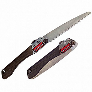 SNOBUNJE Пила Складная Deluxe Steel Handle Folding Saw 9" 