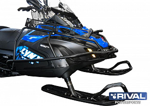 444.7237.1 Бампер передний усиленный с ложементом ружья для снегоходов Ski Doo SKANDIC WT/SWT 2014-2020" 860200561