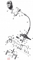 420954051 Лопатка RAVE-клапанов к 420954057 для снегоходов Ski-Doo Rotax 850 E-TEC 420954051 - фото товара BoonDocker