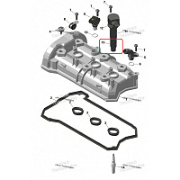 420201438 Колпачек катушки зажигания для снегоходов Ski-Doo Rotax 600/900 ACE 420201438 - фото товара BoonDocker