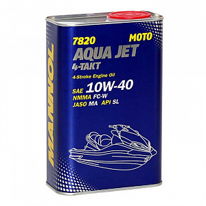 7820 MANNOL Aqua Jet 4-TAKT Масло Моторное Синтетическое 4Т Четырехтактное SAE 10W-40 1 Литр