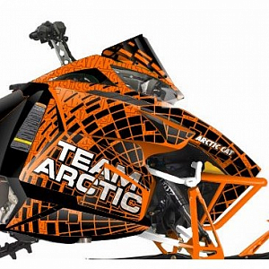 6639-743 Наклейки капота комплект для снегоходов Arctic Cat M800/8000/1100 2012-2018" 6639-743