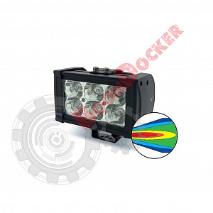 Светодиодная фара "OFF-Road" AVS Light SL-1506 (18W) серия "Basic Twin"