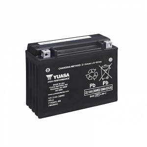 Аккумулятор YUASA AGM YTX24HL-BS 12V/22.1Ah обратная -/+ 205X87X162 mm YTX24HL-BS
