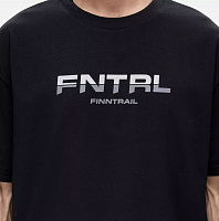 ФУТБОЛКА FINNTRAIL LOGO 6734 BLACK, РАЗМЕР XL - фото товара BoonDocker
