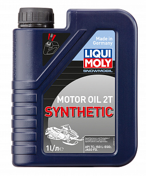 2382 Масло моторное cинтетическое для снегоходов Liqui Moly Snowmobil Motoroil 2T Synthetic L-EGD 1 литр