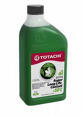 Антифриз TOTACHI SUPER LONG LIFE COOLANT зеленый -50°C 1 литр