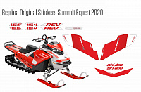 Реплика оригинальных наклеек Summit Expert 2020 - фото товара BoonDocker