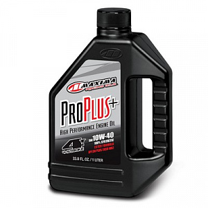 30-02901 Масло моторное синтетическое MAXIMA RACING OILS SAE 10W40 Pro Plus+ 4T 1 литр