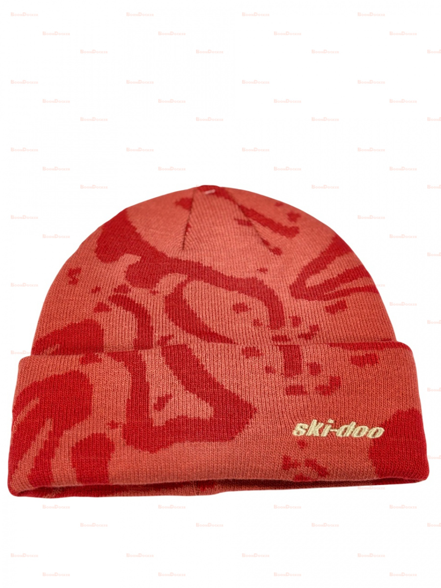 4488070036 Шапка Ski-Doo Unisex Landing Beanie Pink-Rose - фото товара BoonDocker