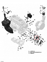 420835058 Шестеня маслянного насоса 31 зуб для снегоходов Ski-Doo Rotax 1200 4-TEC 420835055 - фото товара BoonDocker