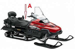Чехол ремонтный комплект перетяжки водительского сиденья Ski-Doo Expedition TUV 800 SWT YETI II 