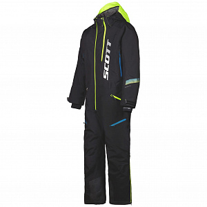 Комбинезон Scott DS Shell Dryo Monosuit черно/салатовый размер XL SC_292391-4755012