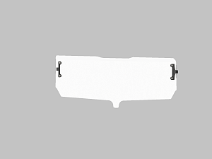 40.MP 0563 Цельное ветровое стекло Non-Hardcoated BRP Maverick Sport/Trail 715003655 