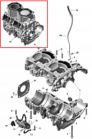 420059831 Двигатель SHORT BLOCK для снегоходов Ski-Doo Rotax 600 EFI 420059831 - фото товара BoonDocker
