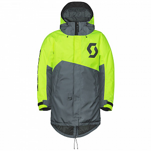 Куртка пальто SCOTT Coat Warm-Up серо-салатовый, размер S/M SC_292392-5776007