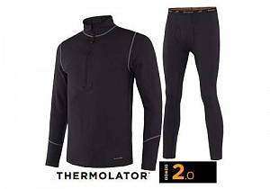 W7505010XL Костюм Terramar Thermolator II черный размер XL W7541010XL