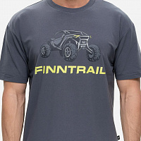 ФУТБОЛКА FINNTRAIL BUGGY 6716 DARKGREY, размер M - фото товара BoonDocker