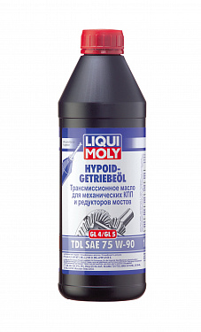 3945 Масло трансмиссионное полусинтетическое Liqui Moly Hypoid-Getriebeoil TDL 75W90 1 литр