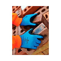 Перчатки защитные SHOWA Hold Durable 306 (Blue, L) - фото товара BoonDocker