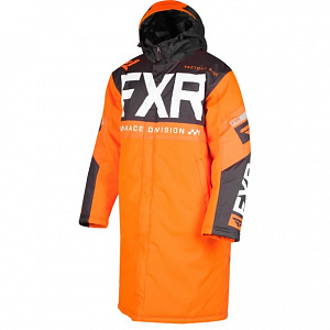 FXR Плащ Warm Up Orange/Black/White 190033-3010