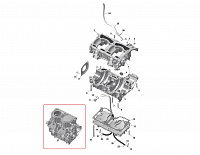 420084914 Двигатель SHORT BLOCK для снегоходов Ski-Doo Rotax 850 420084915/420084916 - фото товара BoonDocker