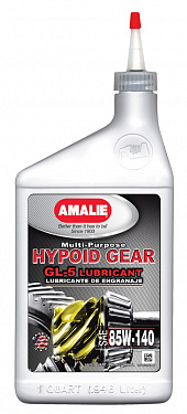 Масло трансмиссионное полусинтетическое Amalie Hypoid Gear Multi-Purpose GL-5 75W90 1 литр