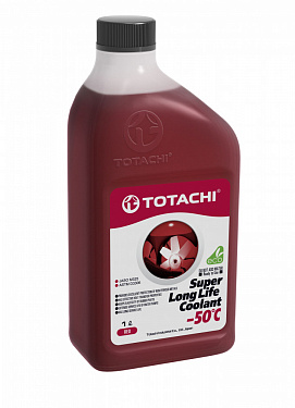 Антифриз TOTACHI SUPER LONG LIFE COOLANT красный -50°C 1 литр