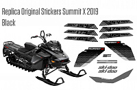 Реплика оригинальных наклеек Summit X 2019 Black - фото товара BoonDocker