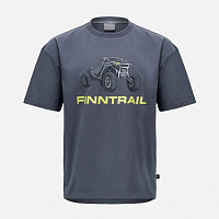 ФУТБОЛКА FINNTRAIL BUGGY 6716 DARKGREY, размер M - фото товара BoonDocker