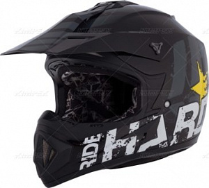 Шлем кроссовый CKX TX529 Ride Hard черный размер M