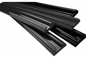 3008 CENTERPLAST Склиз Черный 129.5 СМ Профиль Для Тайга