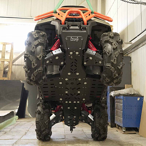 KTZ Защита Днища Для LONCIN XWOLF 1000 MUD 2025+