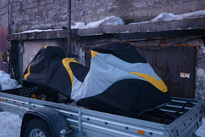 Чехол транспортировочный универсальный для снегоходов Ski-Doo TUNDRA LT 550F 2008-2010" REV-XU