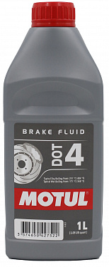 113459 Тормозная жидкость MOTUL DOT 4 Brake Fluid 1 литр