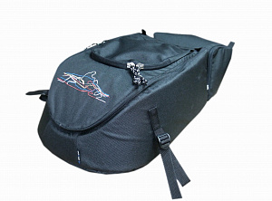 41259 Сумка кофр на туннель Baseg Басег для снегоходов Polaris IQ, Pro Ride, AXYS 2880969, 2880970, 2878732
