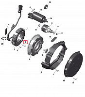 420540000 Винт болт магнето генератора M6X30 для снегоходов Ski-Doo SUMMIT G4 EXPERT 420540000 - фото товара BoonDocker