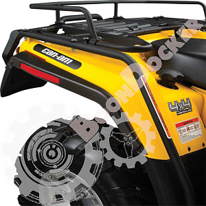 0302 Расширители крыльев арок для квадроциклов Can-Am Outlander MAX G1 400-1000 715000533/715000298