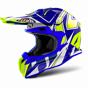Шлем Airoh Terminator Open Vision Shock blue, размер L; AI08A13OR OHC_L