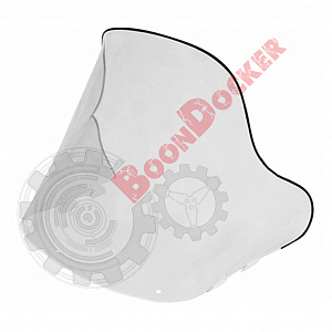 50-44-3911 Стекло ветровое 680/2 mm для снегоходов Ski Doo SKANDIC 2004-2007" M5147892