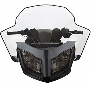 860200438 Стекло ветровое 445 mm для снегоходов Ski-Doo TUNDRA LT 2012-2014" 517304964 