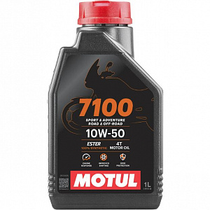112883 Масло моторное синтетическое для квадроциклов MOTUL 7100 SAE 10W50 1 литр 112883